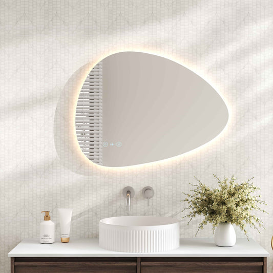 Luna 550×800mm LED Irregular Mirror - 550×800mm
