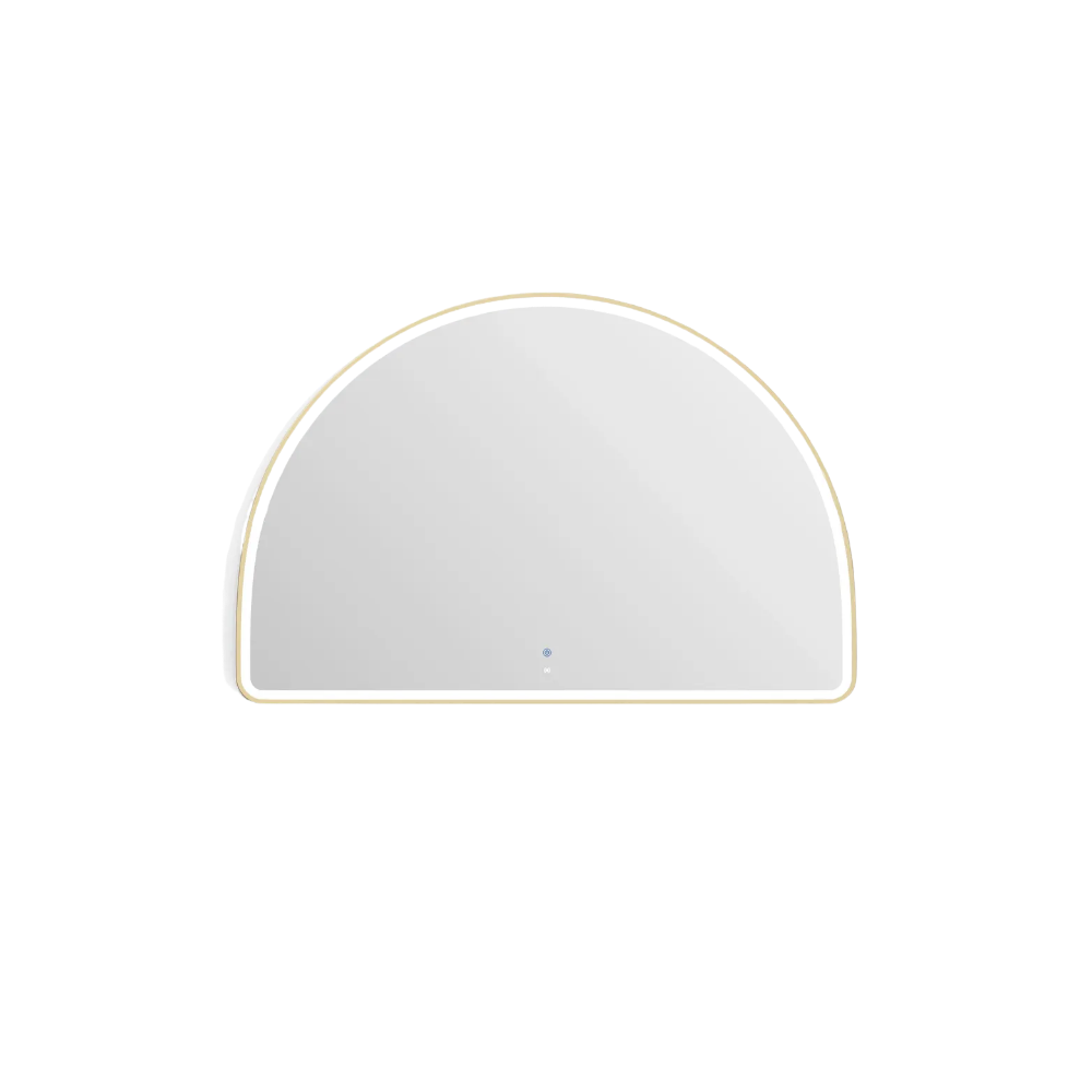 Otti LED Moonlight Archie 800x1200 Gold Metal Frame Mirror