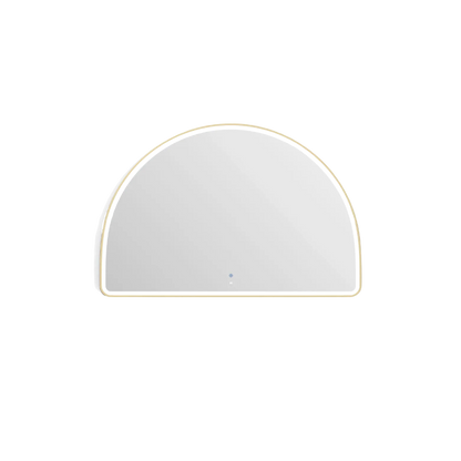 Otti LED Moonlight Archie 800x1200 Gold Metal Frame Mirror