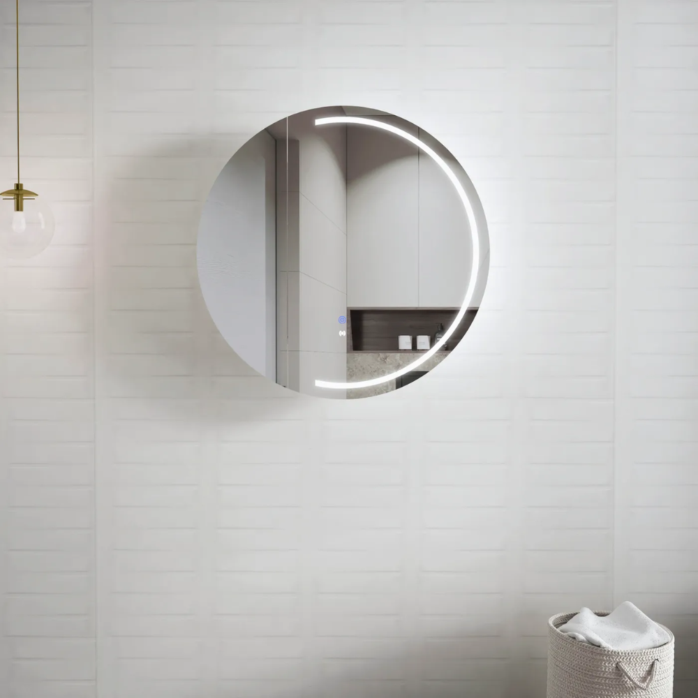 Otti LED London 800mm White Shaving Cabinet Premium Edition