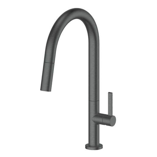 Luxe Pull-Down Sink Mixer - Pvd Gunmetal