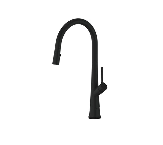 Lustro Kontact Pull-Down Sink Mixer - Matte Black