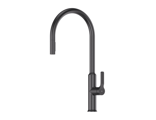 Craft Pulldown Kitchen Mixer with Chef's Spout - Pvd Gunmetal