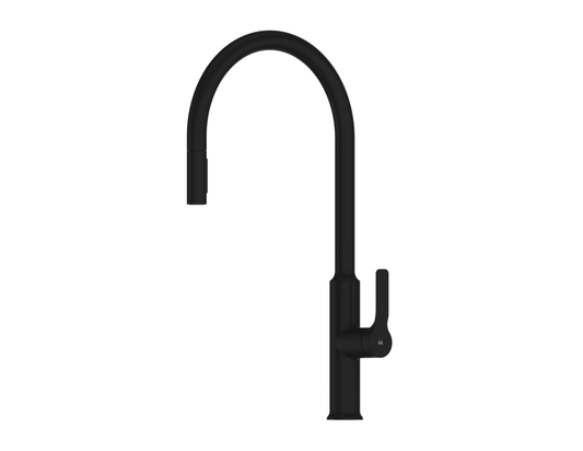 Craft Pulldown Kitchen Mixer with Chef's Spout - Pvd Matte Black