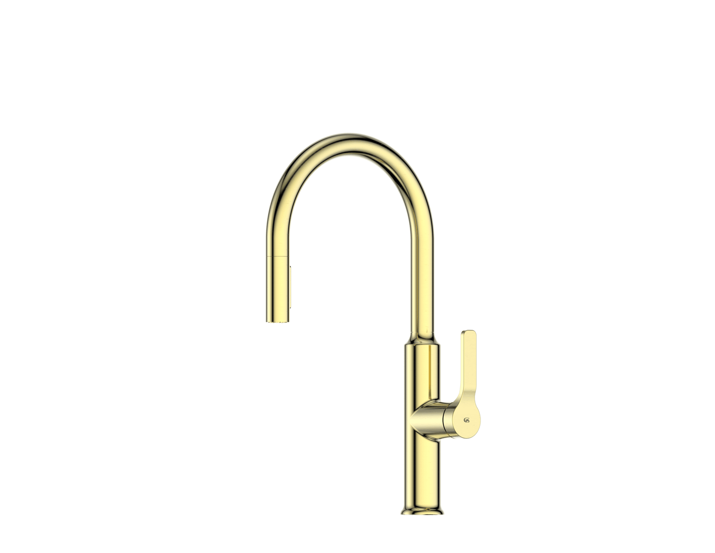 Craft Pulldown Kitchen Mixer with Prep Spout - Pvd Brushed Brass