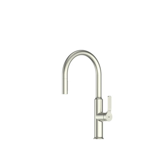 Greens Craft Pull-Down Kitchen Mixer With Prep Spout Pvd