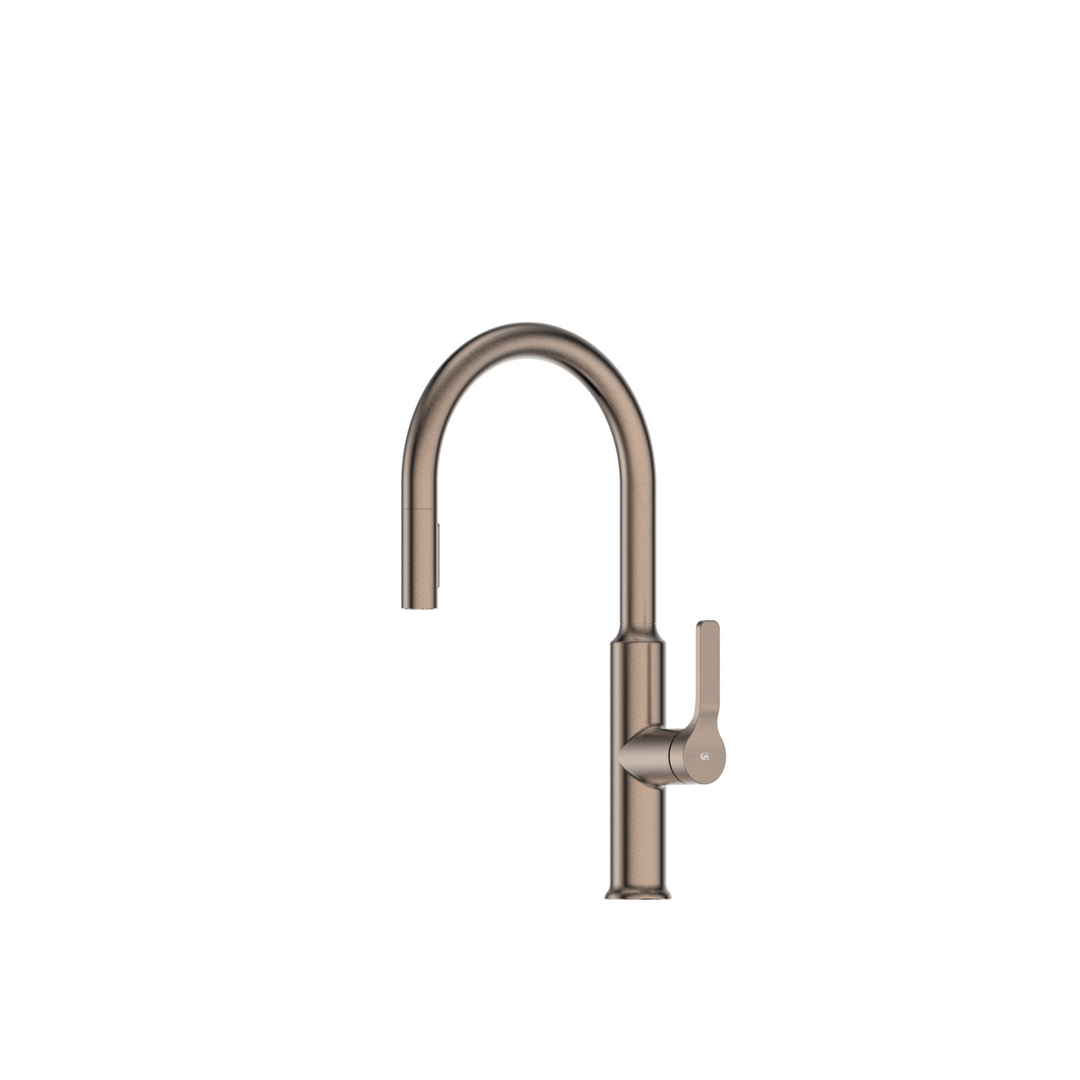 Greens Craft Pull-Down Kitchen Mixer With Prep Spout Pvd