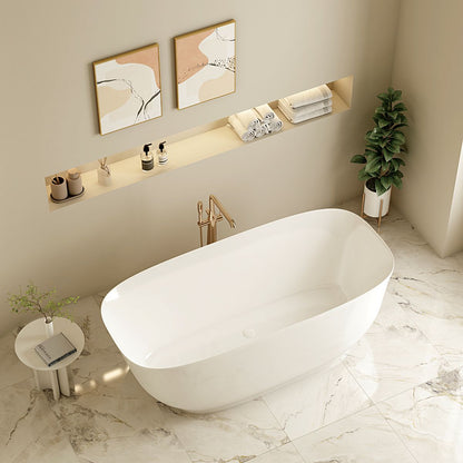 Libra Freestanding Bathtub - 1700mm / Gloss White