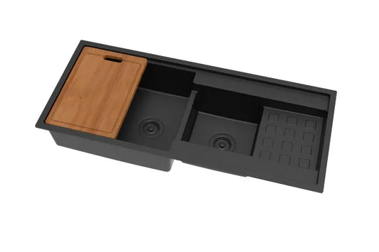 Gabrio Granite Work Station Sink 1160mm