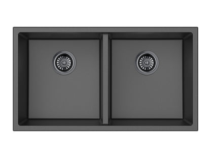 Crete Granite Sink Double Bowl 762mm, 813mm - 813*457*241