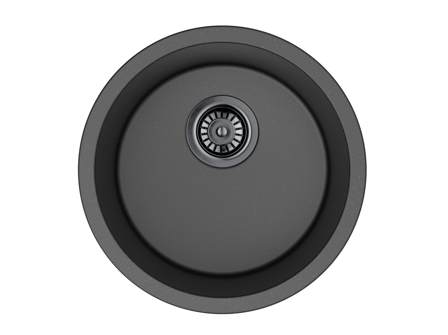 Laufey Granite Laundry/Bar Sink 410mm, 450mm - 410 x 220 / Matte Black