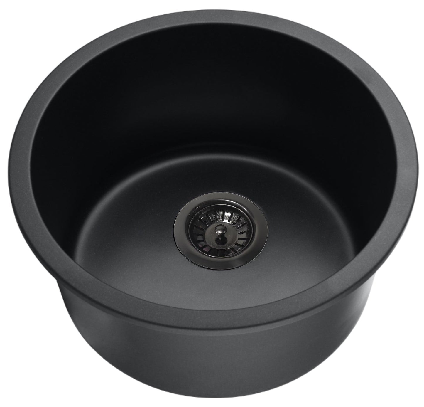 Laufey Granite Laundry/Bar Sink 410mm, 450mm - 450 x 235 / Matte Black