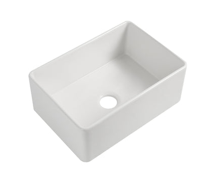 Rocca Fine Fireclay Farm House Butler Sink 760mm x 459mm x 254mm - Matte Black