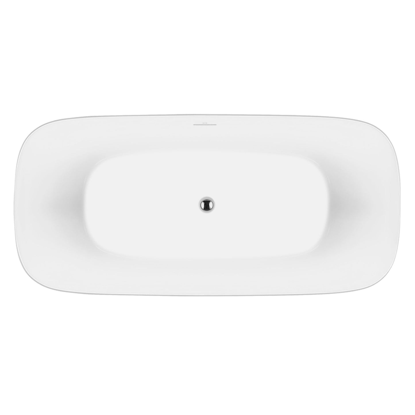 DECINA LOLA FREESTANDING BATH WITH INTEGRATED OVERFLOW  1700MM