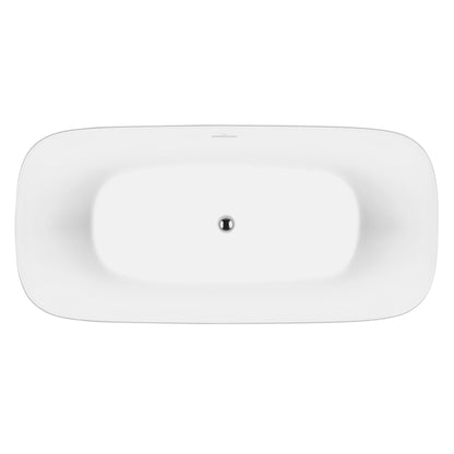 DECINA LOLA FREESTANDING BATH WITH INTEGRATED OVERFLOW  1700MM