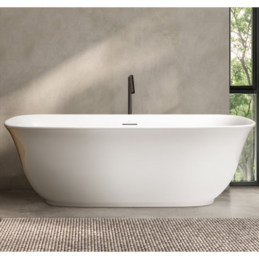 DECINA LOLA FREESTANDING BATH WITH INTEGRATED OVERFLOW  1700MM
