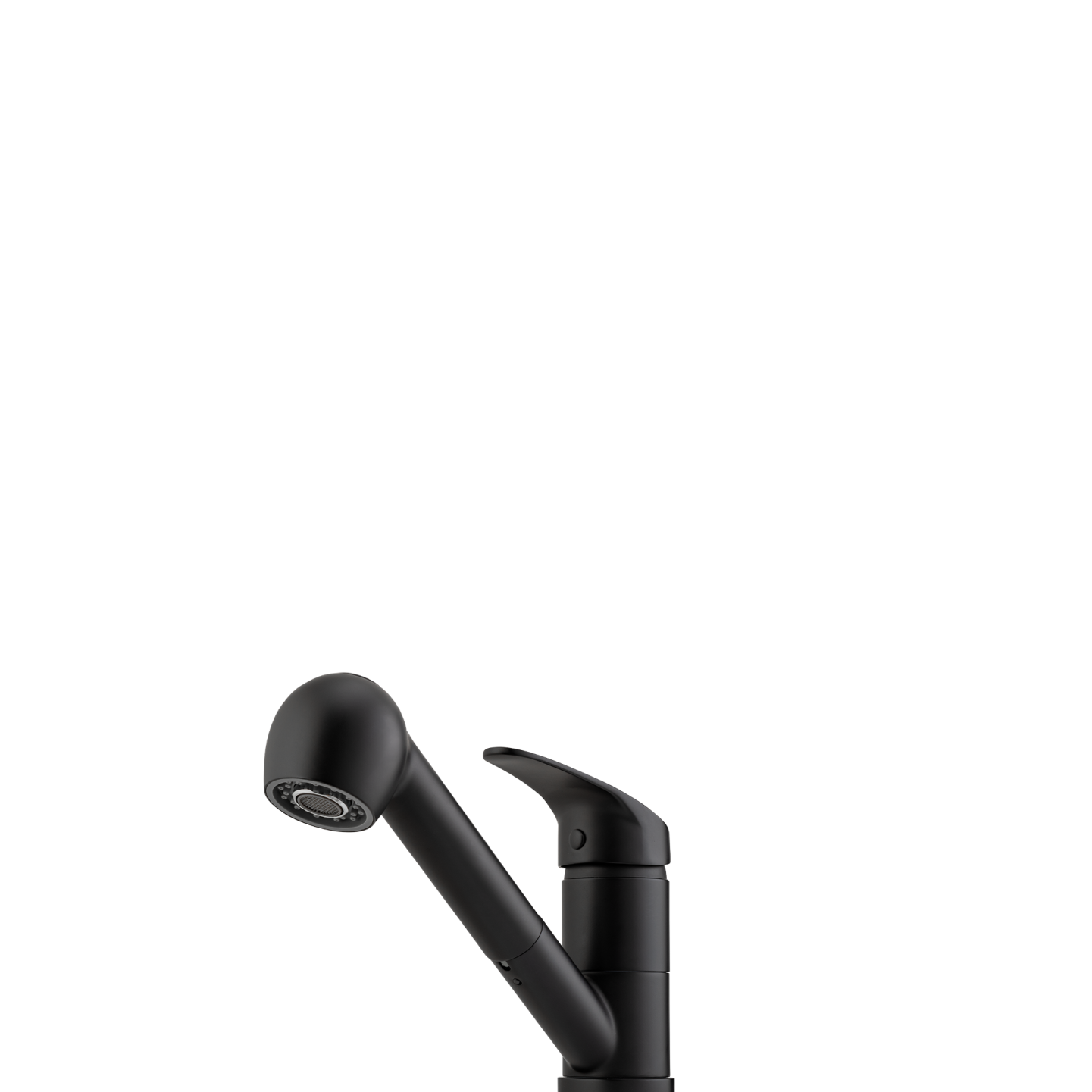 Oliveri London Pull Out Spray Mixer Lead Free Matte Black