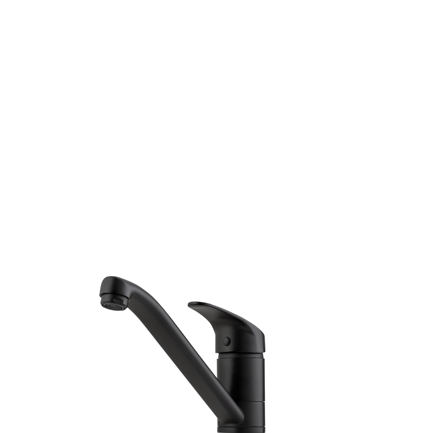 Oliveri London Single Lever Mixer Matte Black