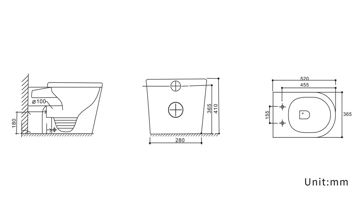 London99 Wall-Faced Floor Pan (+ 109.795.00.1)