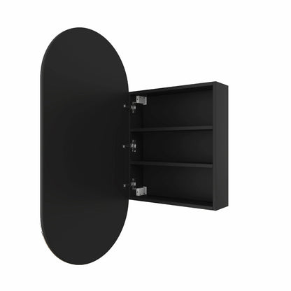 Thermogroup LP5010B Pill Black Mirror Cabinet