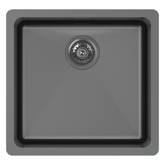 LT120 45 Litre Single Bowl with Overflow Black Pearl