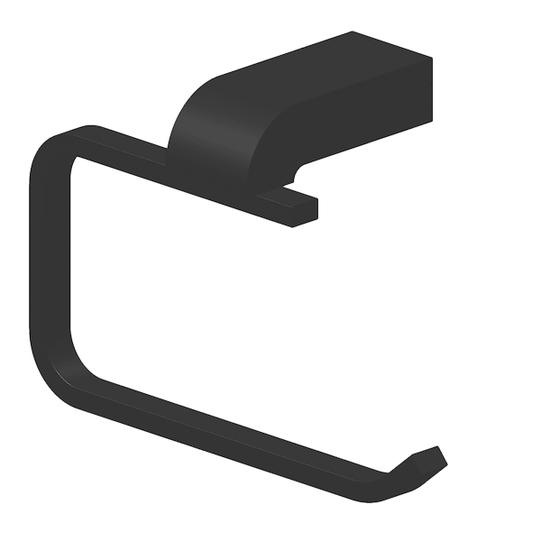 Park Avenue Toilet Roll Holder - Black