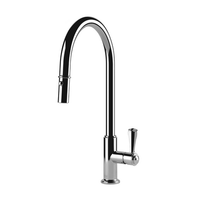 Turner Hastings Pull Out Mixer Tap w/Metal Lever Handle