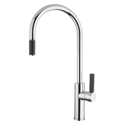 Luz Gooseneck Pull-Out Mixer Lead Free - Brushed Nickel