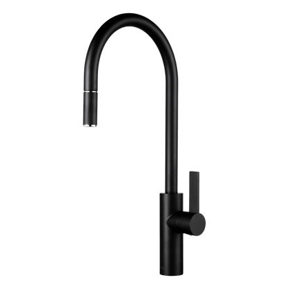 Luz Gooseneck Pull-Out Mixer Lead Free - Black