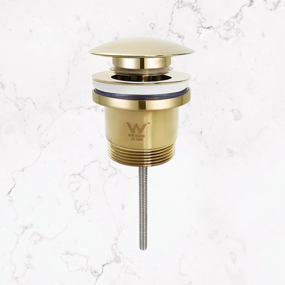 Otti 32mm/40mm Universal Pop Up / Pullout Waste Argent Gold