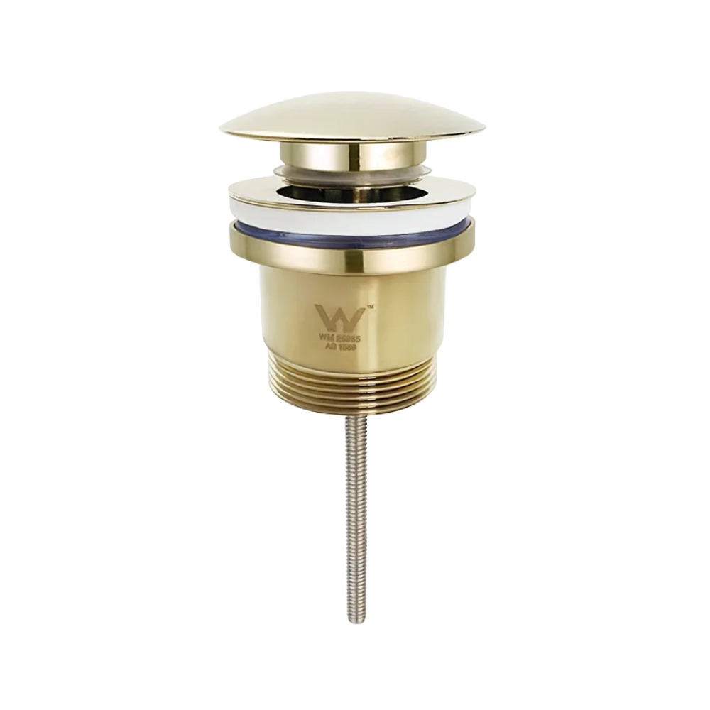 Otti 32mm/40mm Universal Pop Up / Pullout Waste Brushed Gold