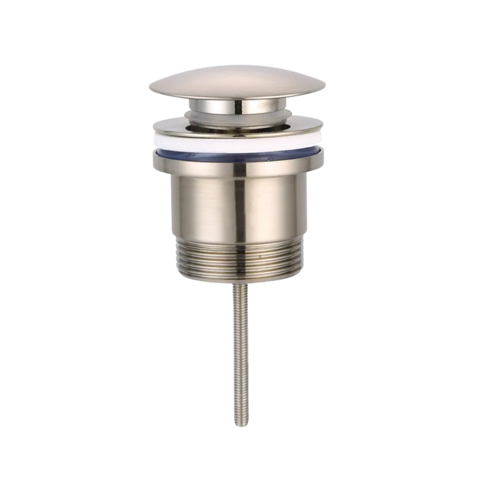 Otti 32mm/40mm Universal Pop Up / Pullout Waste Brushed Nickel