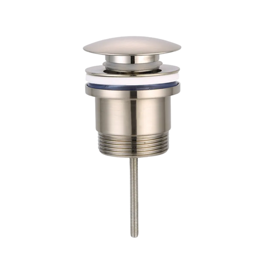 Otti 32mm/40mm Universal Pop Up / Pullout Waste Brushed Nickel