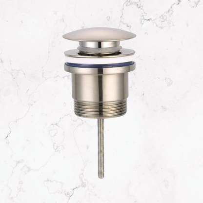 Otti 32mm/40mm Universal Pop Up / Pullout Waste Brushed Nickel