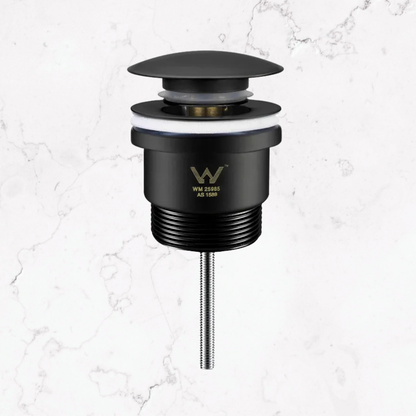 Otti 32mm/40mm Universal Pop Up / Pullout Waste Matte Black