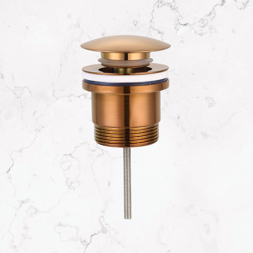 Otti 32mm/40mm Universal Pop Up / Pullout Waste Rose Gold