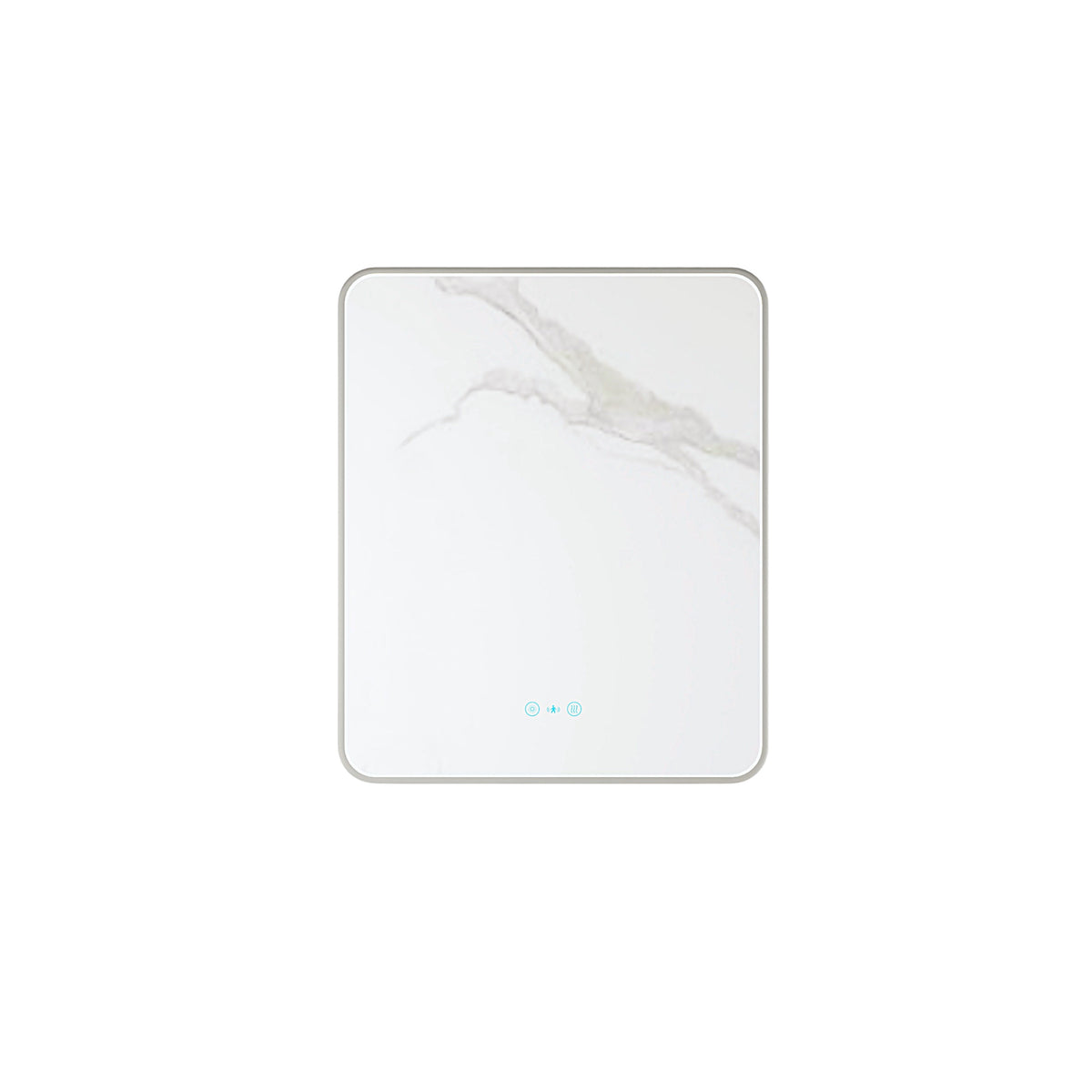 Maia 600×750 / 750×900 / 1200×750mm LED Rectangular Mirror – Gun Metal Frame