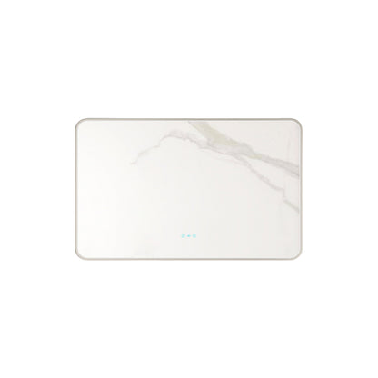 Maia 600×750 / 750×900 / 1200×750mm LED Rectangular Mirror – Gun Metal Frame