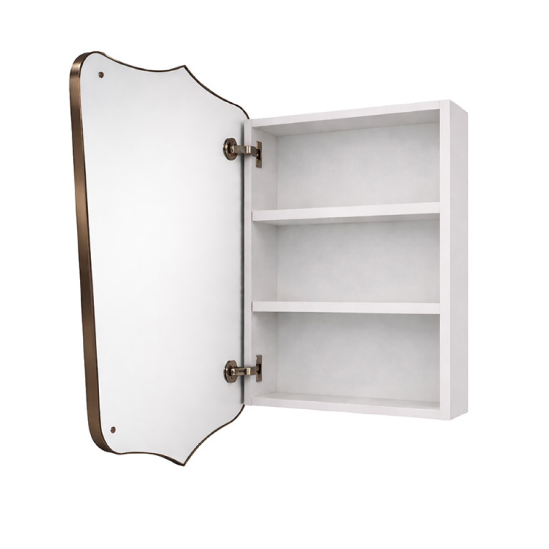 Turner Hastings Mayer Shield Mirror 800 Shaving Cabinet