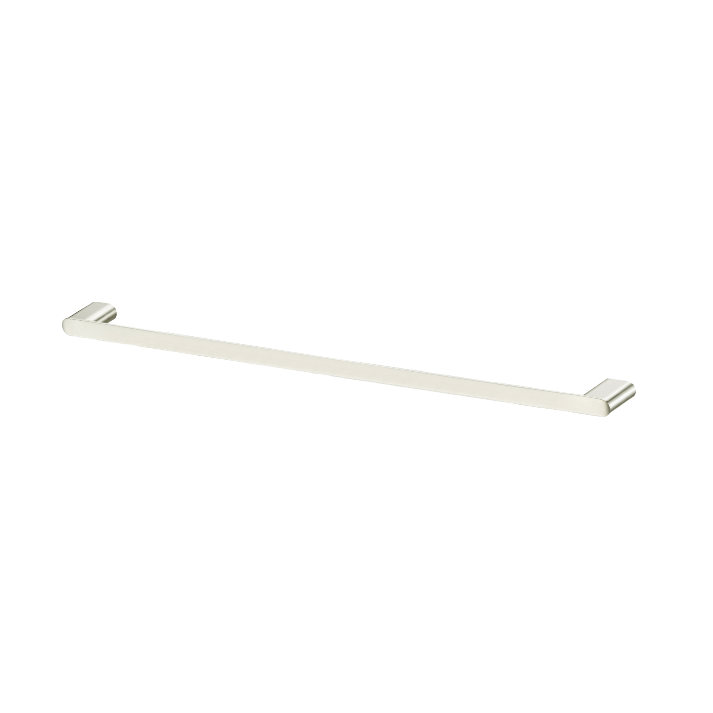 Oliveri Madrid Single Towel Rail 650mm Brushed Nickel