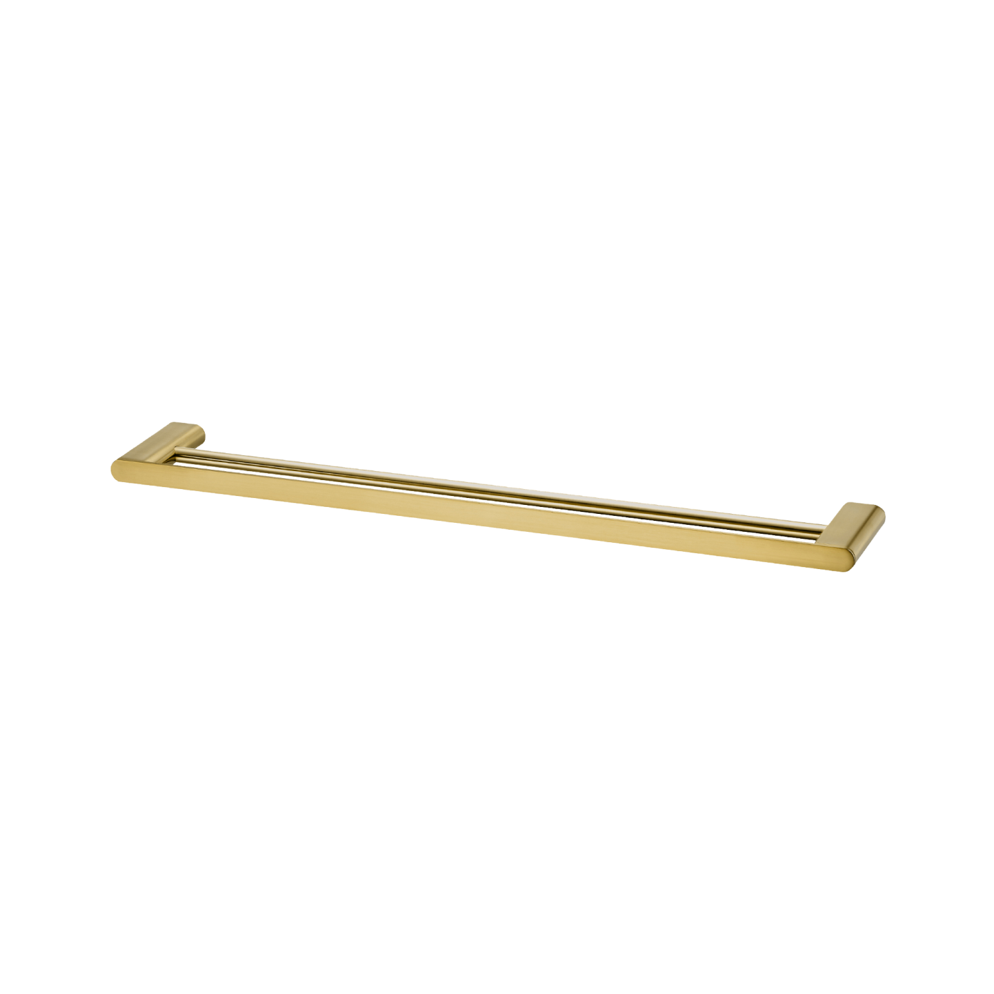 Oliveri Madrid Double Towel Rail 650mm Classic Gold