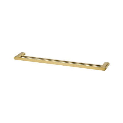 Oliveri Madrid Double Towel Rail 650mm Classic Gold