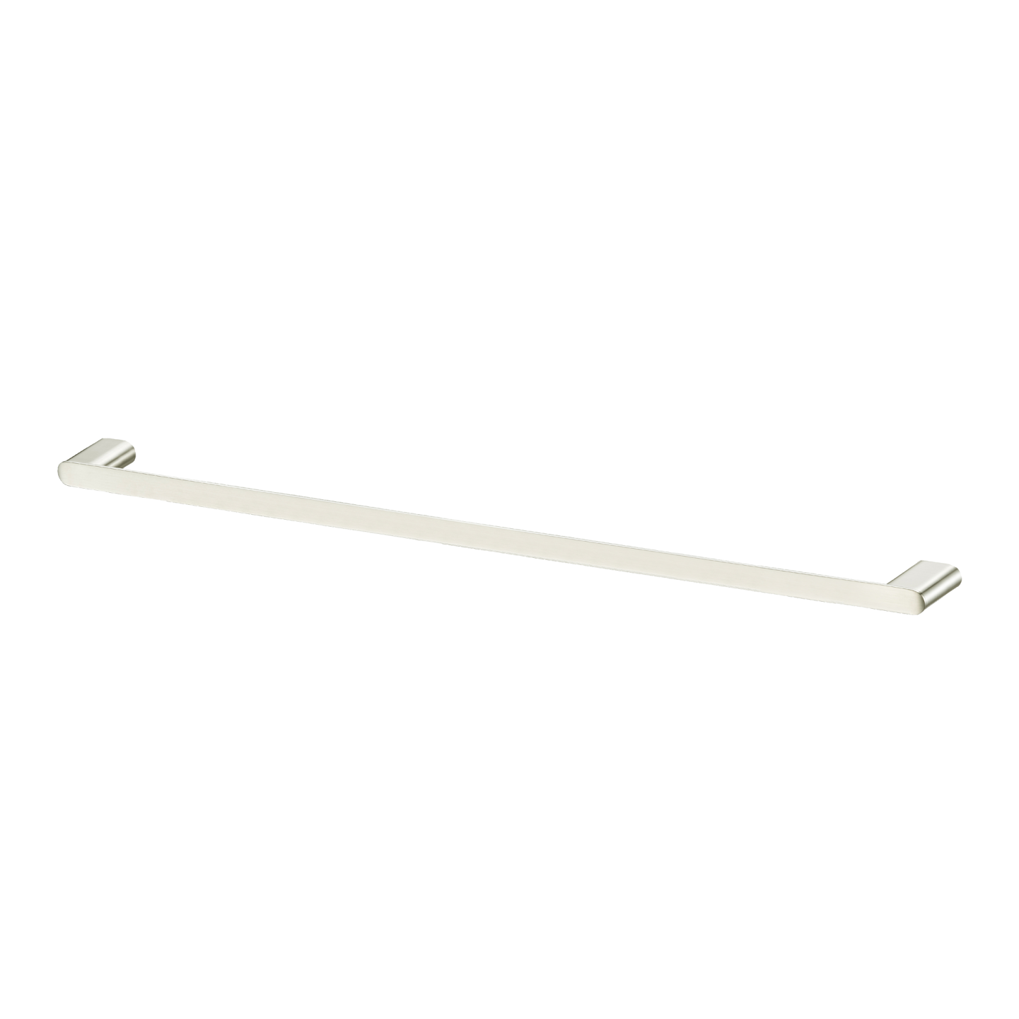 Oliveri Madrid Single Towel Rail 800mm Brushed Nickel