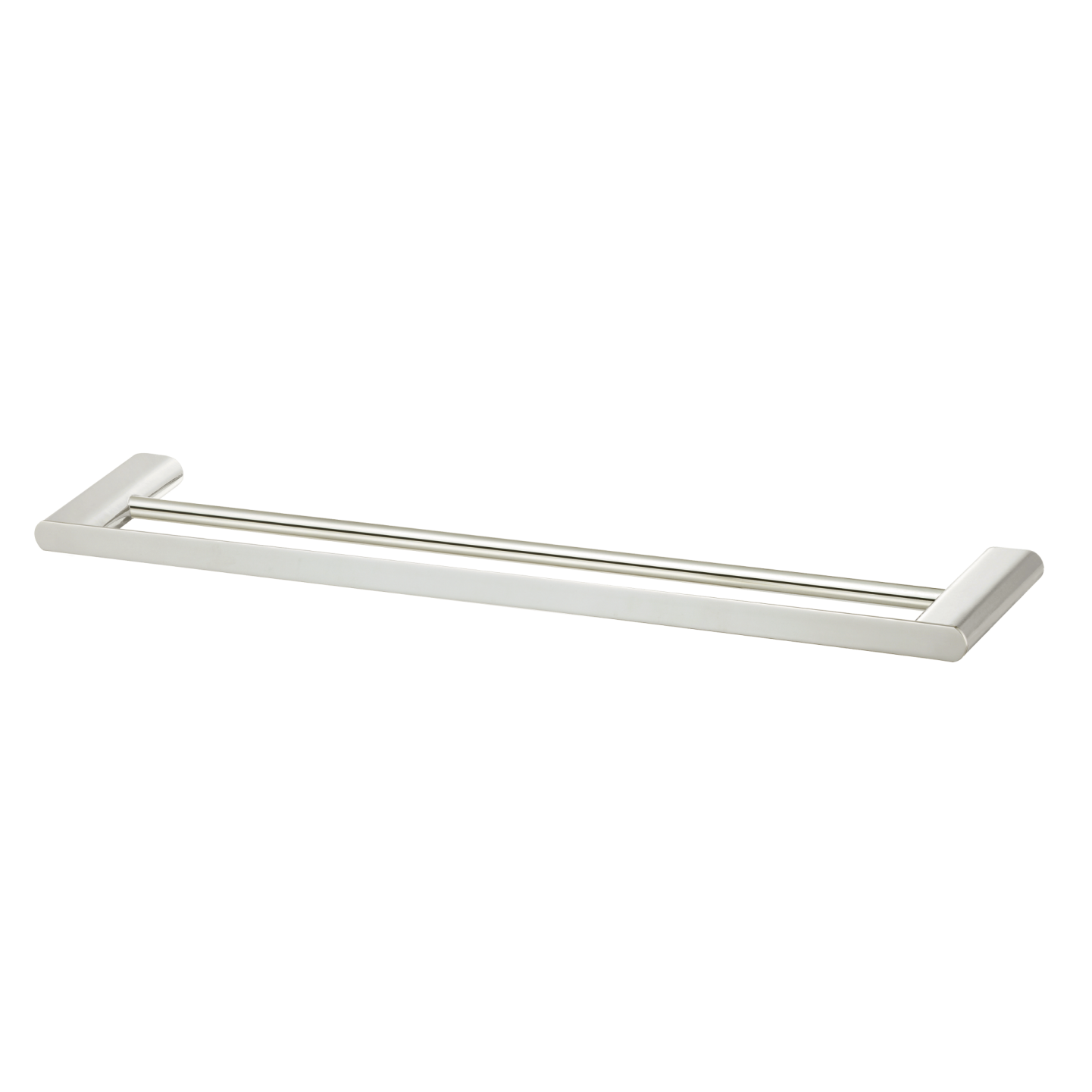 Oliveri Madrid Double Towel Rail 800mm Brushed Nickel