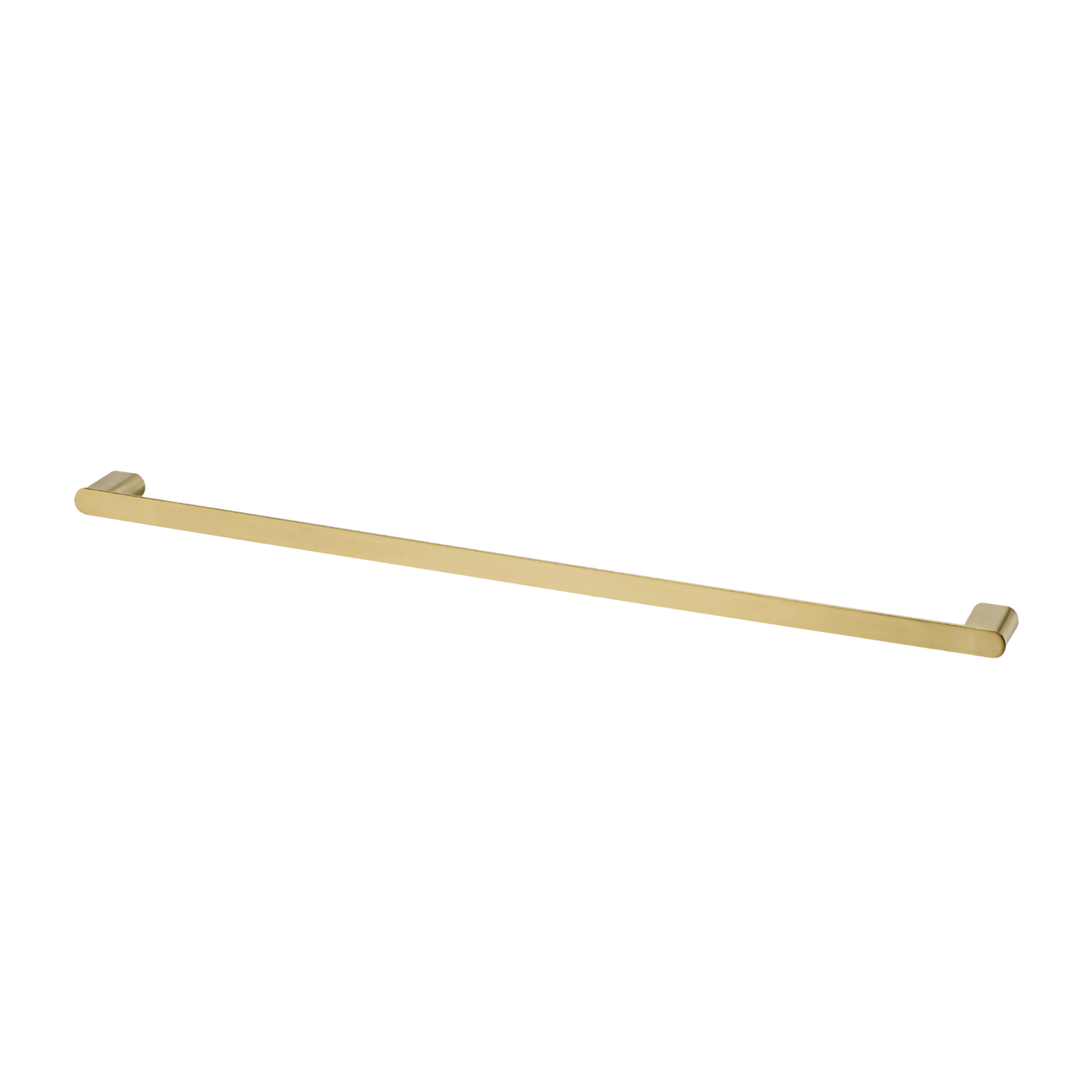 Oliveri Madrid Single Towel Rail 800mm Classic Gold