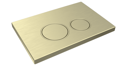 Mercio Sigma Round Flush Plate – Brushed Gold