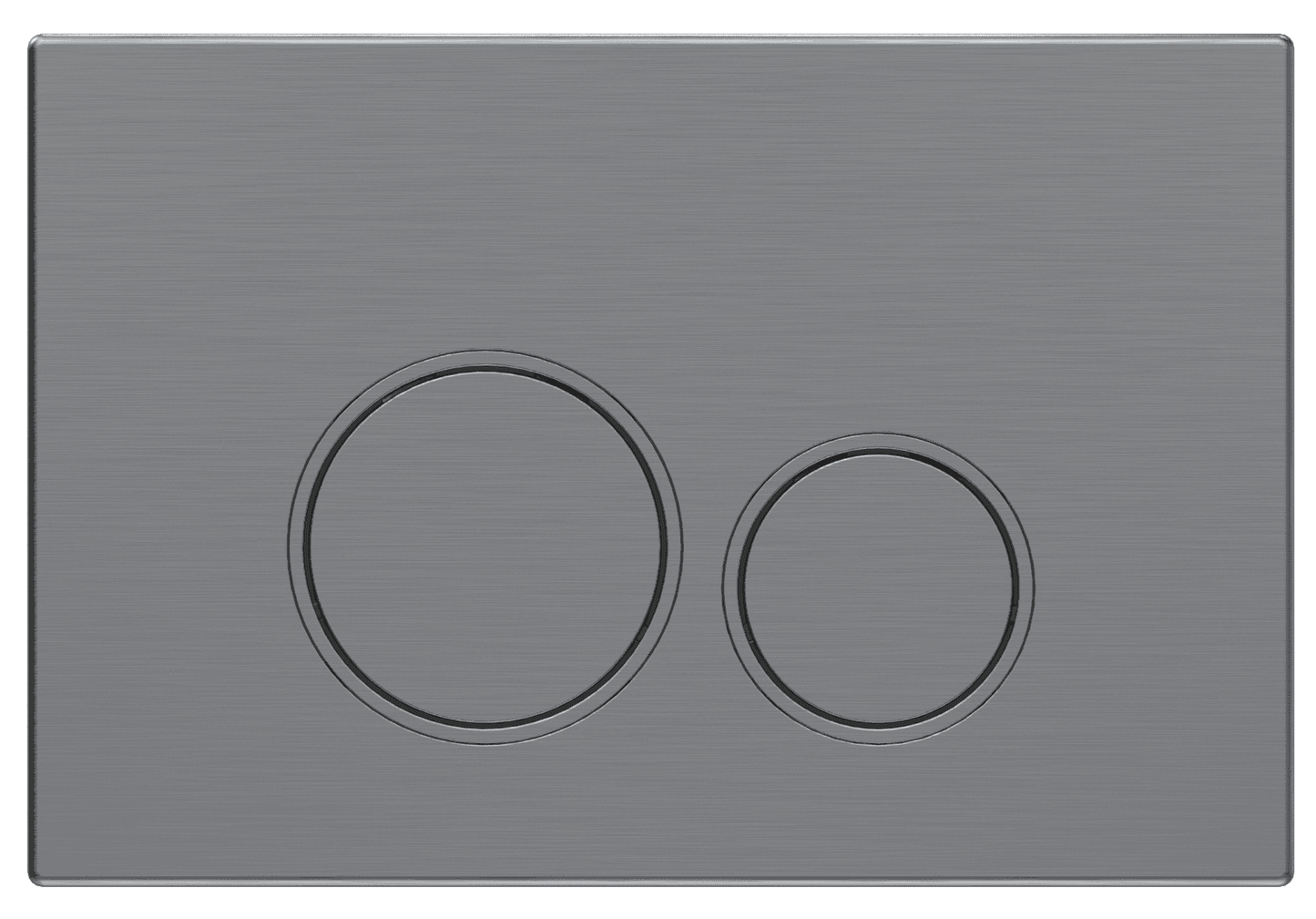 Mercio Sigma Round Flush Plate – Gun Metal