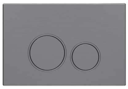Mercio Sigma Round Flush Plate – Gun Metal