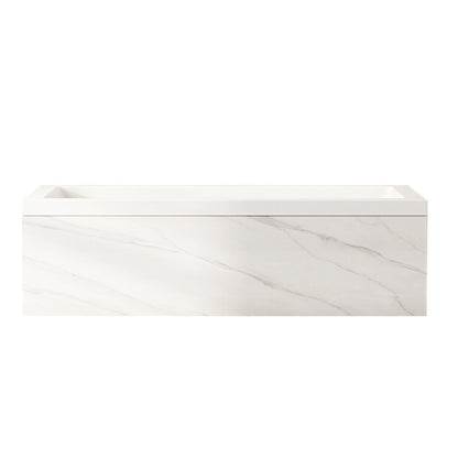 Mira Insert & Island Bathtub - Gloss White