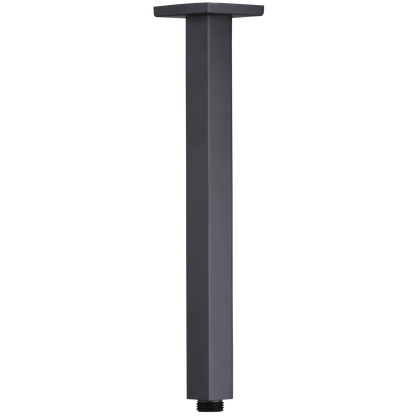 Oliveri Monaco Ceiling Mounted Shower Arm Matte Black